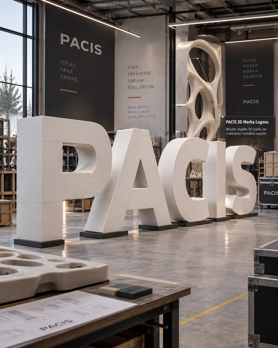 PACIS büyük format üretim çalışması